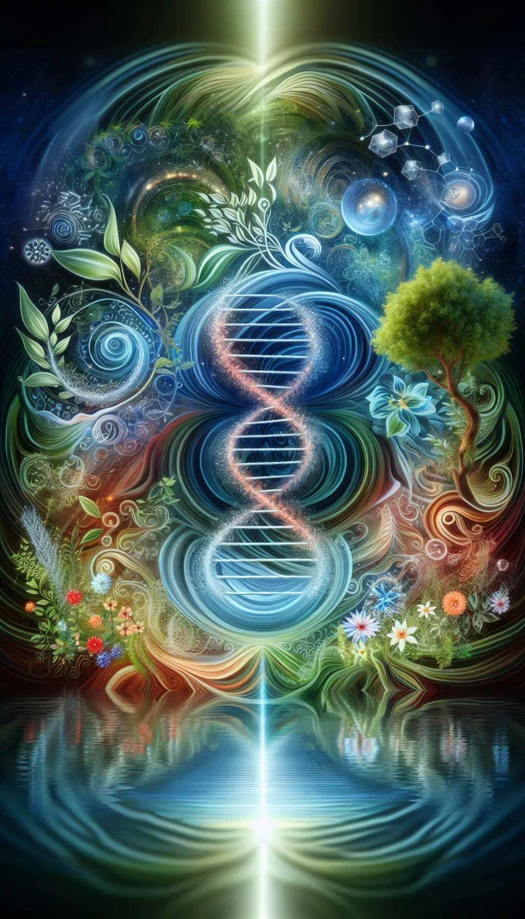 Every sensory experience in a coherent environment changes our DNA for the better in terms of which genes are expressed.